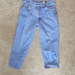 Cabela's Flannel Lined Jeans 33x30 Mens Work Outdoor